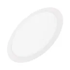                  Светильник DL-EDGE-R300-24W Warm3000 (WH, 115 deg, 230V) ( IP40 Металл, 3 года) | 036068 | Arlight
               