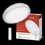 Светильник светодиодный COMFORT SAPHIR 75Вт 230В 3000-6500K 6000Лм 500x100мм с пультом ДУ | 4690612035123 | IN HOME