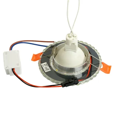 Светильник ИВО-50w 220в G5.3 хром/белый Feron