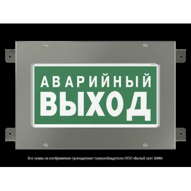 Указатель аварийный светодиодный BS-CRUISER-53-S1-INEXI2 13,4Вт 3ч IP66 | a16773  | Белый свет