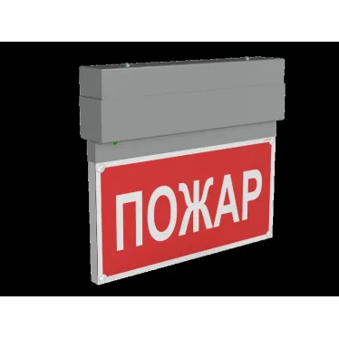 Световой указатель LED BS-NEXTRINO-73-S1-INEXI2 Gray постоянный IP40 | а15511 | Белый свет