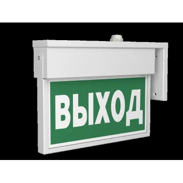 Указатель аварийный светодиодный BS-FLAG-71-S1-INEXI2 6,3Вт 1ч IP65 накладной постоянный | a15610 | Белый свет