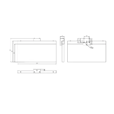 Указатель аварийный светодиодный BS-FIRMUS-71-S1-INEXI2 3Вт 1ч  IP40 постоянный накладной/подвесной  |a18967 |Белый свет