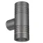Светильник LGD-RAY-WALL-TWIN-R46-2x3W Day4000 (GR, 24 deg, 230V) (Arlight, IP65 Металл, 3 года) | 033307 | Arlight