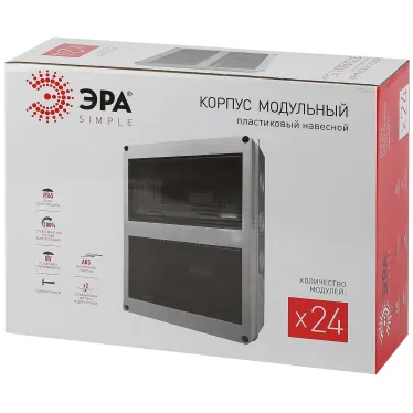 Щит навесной пластиковый 24 модуля КМПн-24 IP65