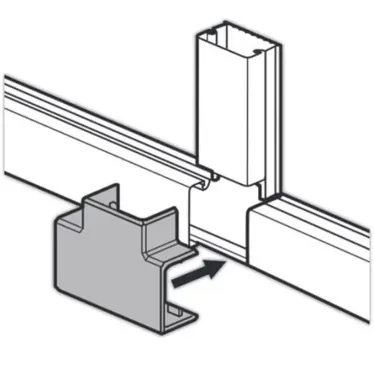 T-образный отвод - для мини-каналов Metra - 20x12 | 638124 | Legrand