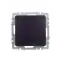 BRITE Розетка с заземлением с защитными шторками и крышкой 16А IP44 РСбш10-3-44-БрЧ черный