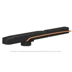 Светильник аварийного освещения BS-OKO-83-L2-INEXI3 GR Black | a15291 | Белый свет