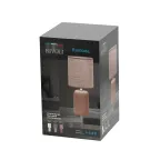 Настольная лампа Ramona 7039-501 х Е14 40 Вт керамика коричневая с абажуром