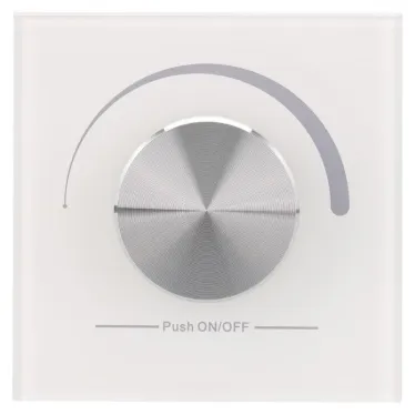 Панель Rotary SR-2836R-RF-IN White (3V, DIM) | 020948 | Arlight