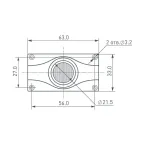 Модуль герметичный ARL-ORION-S45-12V White 15x55 deg (3535, 1 LED) | 026539 | Arlight