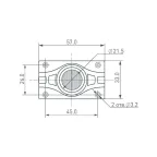 Модуль герметичный ARL-ORION-S30-12V White 15x55 deg (3535, 1 LED) | 026538 | Arlight
