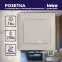 Розетка 2P+E Schuko с крышкой, 16А-250В, СУ, Solo, сл.кость, 4-203-02