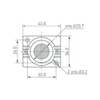Модуль герметичный ARL-ORION-S15-12V Cool 15x55 deg (3030, 1 LED) | 026536 | Arlight