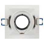Светильник встраиваемый декоративный KL102 WH/CH MR16 GU5.3 белый хром