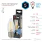 Лампа светодиодная F-LED B35-5W-840-E27 Лампы СВЕТОДИОДНЫЕ F-LED ЭРА (филамент, свеча, 5Вт, нейтр, E27) | Б0027934 | ЭРА