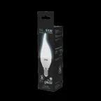 Лампа светодиодная Black LED Свеча на ветру E14 9.5W 950lm 4100K | 104101210 | Gauss