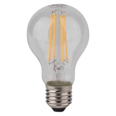 Лампа светодиодная филаментная LED STAR Classic A 8W, прозрачная колба, Е27 LEDSCLA75 8W/827 230V FIL E27 FS1 | 4058075055339 | Osram