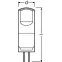 Лампа светодиодная PARATHOM PIN 2, 4W, G4, 12в LEDPPIN30 CL 2, 4W/827 12V G4 FS1 | 4058075811492 | Osram