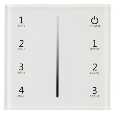 Панель Sens SMART-P29-DIM White (230V, 4 зоны, 2.4G) | 027103 | Arlight