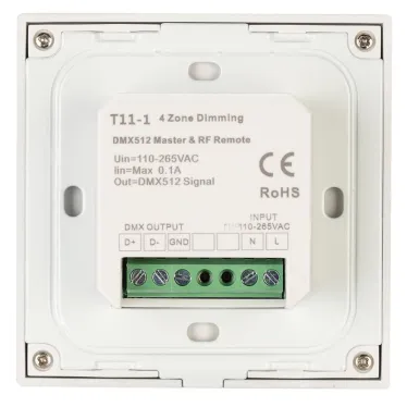 Панель Sens SMART-P29-DIM White (230V, 4 зоны, 2.4G) | 027103 | Arlight