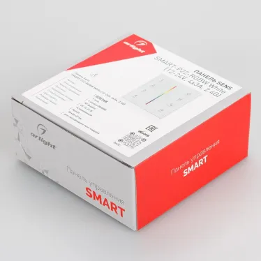 Панель Sens SMART-P22-RGBW White (12-24V, 4x3A, 2.4G) | 025168 | Arlight