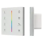 Панель Sens SMART-P22-RGBW White (12-24V, 4x3A, 2.4G) | 025168 | Arlight
