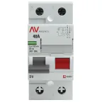 Устройство защитного отключения DV 2P 40А/100мА (S) AVERES