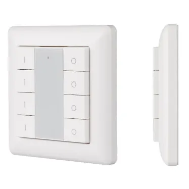 Панель Knob SR-2853K8-RF-UP White (3V, DIM, 4 зоны) | 021460 | Arlight