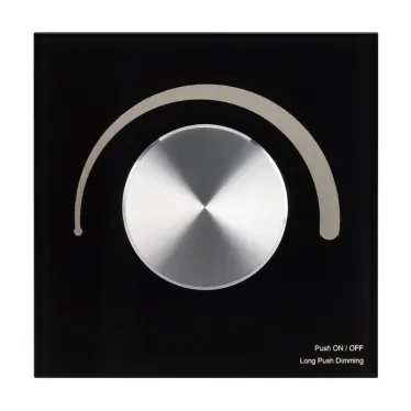 Панель Rotary SMART-P28-DIM Black (12-24V, 2.4G) | 027102 | Arlight