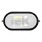 Светильник НПП1401 черный/овал 60Вт IP54 IEK
