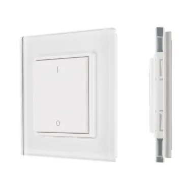 Панель Knob SR-2833K1-RF-UP White (3V, DIM) | 020945 | Arlight