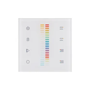 Панель Sens SR-2830C-AC-RF-IN White (220V,RGB+CCT,4зоны) | 021035 | Arlight