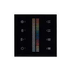 Панель Sens SR-2830C-AC-RF-IN Black (220V,RGB+CCT,4зоны) | 019062 | Arlight