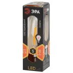 Лампа светодиодная F-LED B35-5W-827-E14 (филамент, свеча, 5Вт, тепл, E14) | Б0043435 | ЭРА
