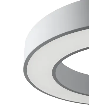 Светильник LED Geometria Ring SPO-134-W-40K-056 56Вт 4000К 4200Лм IP40 800х80 белый подвесной драйвер внутри