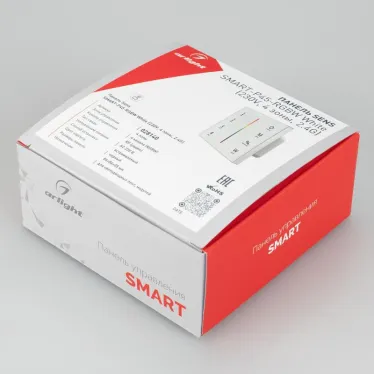 Панель Sens SMART-P45-RGBW White (230V, 4 зоны, 2.4G) | 028140 | Arlight