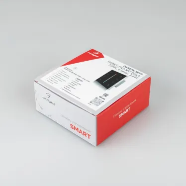 Панель Sens SMART-P43-MIX Black (230V, 4 зоны, 2.4G) | 028137 | Arlight