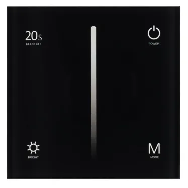 Панель Sens SMART-P42-DIM Black (230V, 0/1-10V) | 028113 | Arlight