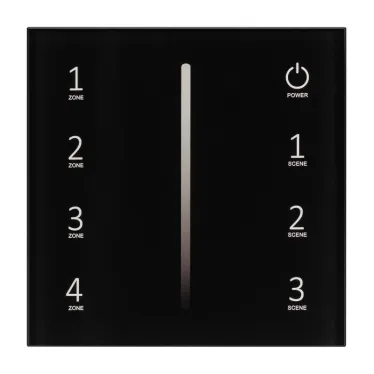 Панель Sens SMART-P41-DIM Black (230V, 0/1-10V) | 028112 | Arlight