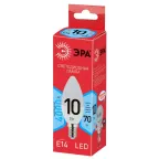 Лампа светодиодная RED LINE ECO LED B35-10W-840-E14 10Вт свеча | Б0032963 | ЭРА