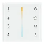 Панель Sens SMART-P38-MIX White (230V, 4 зоны, 2.4G) | 027118 | Arlight