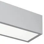Светильник LED Geometria Igrek SPO-142-W-40K-044 44Вт 4000K 3000Лм IP40 800х80 белый подвесной драйвер внутри