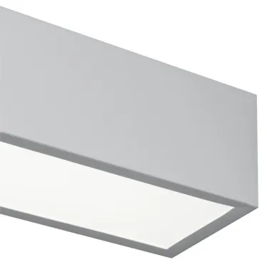 Светильник LED Geometria Igrek SPO-142-W-40K-044 44Вт 4000K 3000Лм IP40 800х80 белый подвесной драйвер внутри