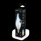 Лампа светодиодная Black LED Свеча на ветру E14 9.5W 950lm 4100K | 104101210 | Gauss