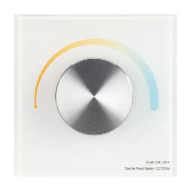Панель SMART-P2-MIX-G-IN White (3V, Rotary, 2.4G) (Arlight, IP20 Пластик, 5 лет) | 033754 | Arlight