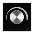 Панель SMART-P1-DIM-G-IN Black (3V, Rotary, 2.4G) (Arlight, IP20 Пластик, 5 лет) | 033753 | Arlight