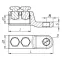 Наконечник болтовой 2НБ-3-001 (150-240) ЗЭТАРУС (удлиненный корпус)