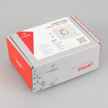 Панель Sens SMART-P85-RGBW White (230V, 4 зоны, 2.4G) (Arlight, IP20 Пластик, 5 лет) | 028404 | Arlight