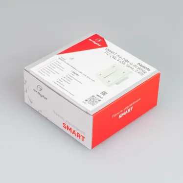 Панель SMART-P6-DIM-G-IN White (12-24V, 4x3A, Sens, 2.4G) (Arlight, IP20 Пластик, 5 лет) | 034781 | Arlight